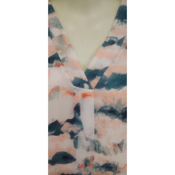 CAbi Sleeveless Lined Tunic with V-Neck, Multi, Size XS - Picture 2 of 7